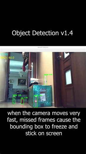 object detection v1.4 v v1.5 comparison #robotics #nvidia #tech #computervision #ai