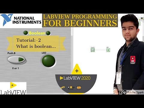 LabVIEW Tutorial 2: Boolean Control | LabVIEW Programming | LabVIEW Programming