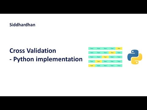 8.2. Cross Validation - Python implementation | cross_val_score | Cross Validation in Sklearn