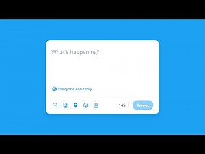 Twitter Tweet Box with Character Limit Highlighting using HTML CSS & JavaScript