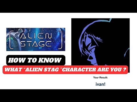 what alien stage character are you? alien stage character uquiz | Which Alnst character are you quiz