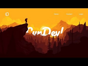 Reponsive Parallax Scrolling Website | How to Make Website using Html CSS & Javascript