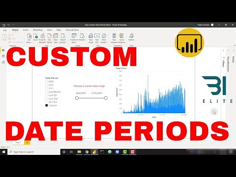 Custom Date Period Selections in Power BI