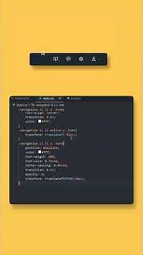 Animated Navigation Menu 🚀 || mzcode01 #javascript #htmlcss #cssanimation
