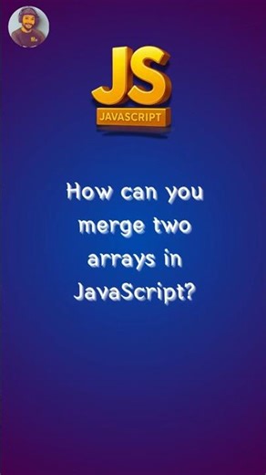 5 Ways to Merge Two Arrays in JavaScript #coding #shorts