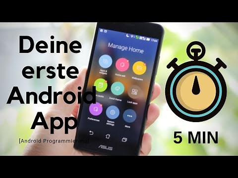 Deine erste Android App in 5 Minuten - App Programmieren