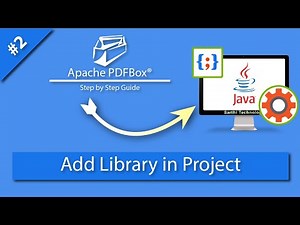 Getting started Apache PDFBox add in maven | Pdfbox maven example |