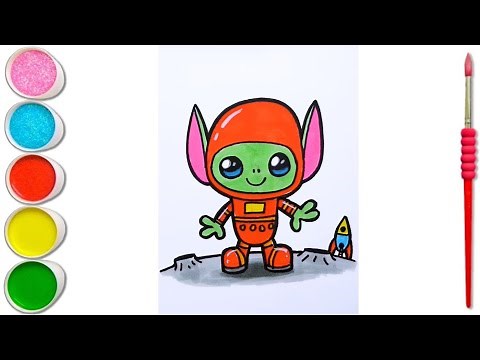 How To Draw A Space Alien