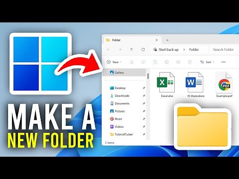 How To Make A New Folder On Laptop & PC Windows - Full Guide