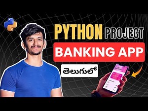PyBank | Simple Banking App in Python in Telugu | Python mini projects