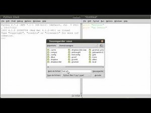 Créer et exécuter un programme Python avec IDLE (Cours Python)