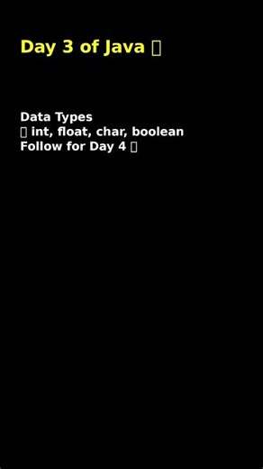 Java Data Types in 30 sec 🚀