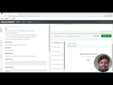Hackerrank Solution | Python If-Else | #1