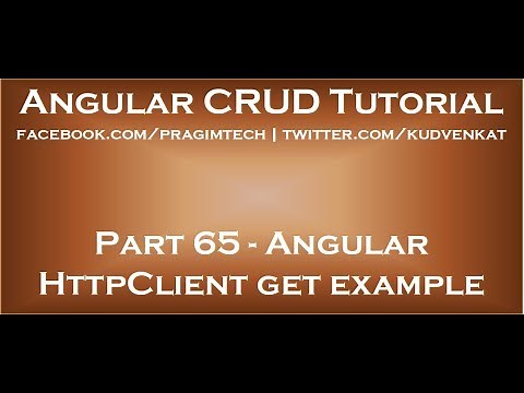 Angular httpclient get example
