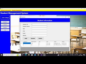 Student Management System Using C#
