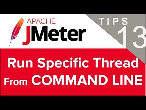 JMeter Beginner Tutorials | Tips n Tricks 13 💡 How to run specific thread from command line