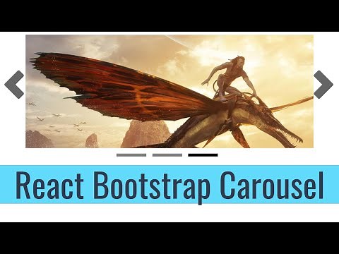 React Bootstrap Carousel. How to use react bootstrap and create a carousel (with source code) 2023