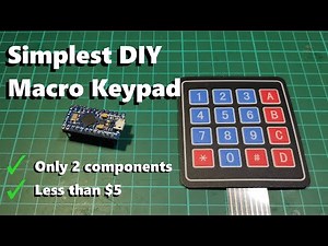 The Simplest DIY Macro Keypad with Arduino