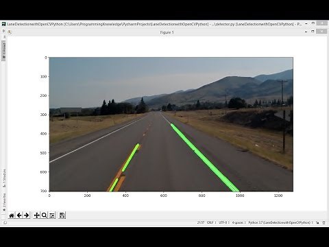 OpenCV Python Tutorial For Beginners 32 - Road Lane Line Detection with OpenCV (Part 2)