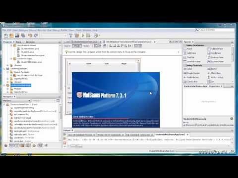 Java Database Programming Tutorial | Creating A NetBeans Platform App
