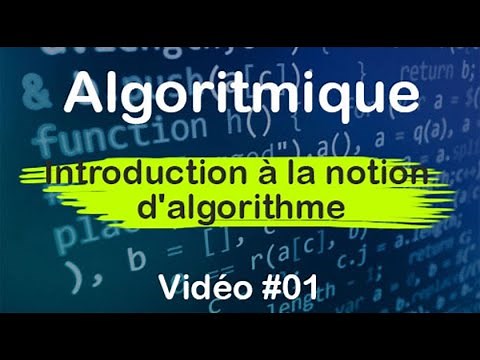 Algorithmics #01: Introduction to the concept of algorithm