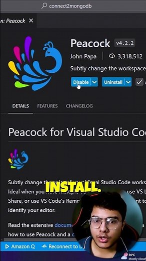 How to Customize Your VS Code Workspace Using the Peacock Extension! | Captain Codes #coding #vscode