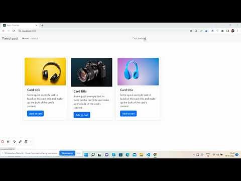 React js Add to Cart functionality using Context