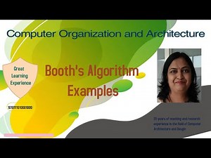 Booth's Algorithm Example