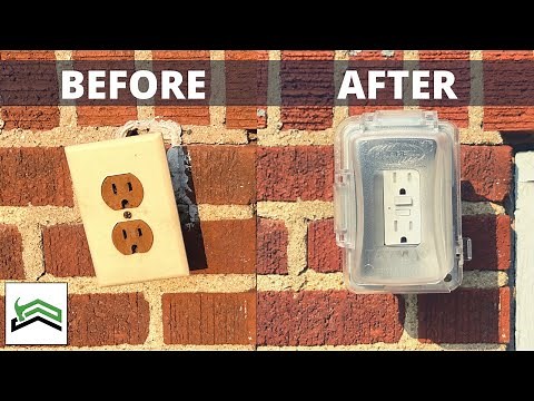 Exterior Outlet Installation | Complete Process