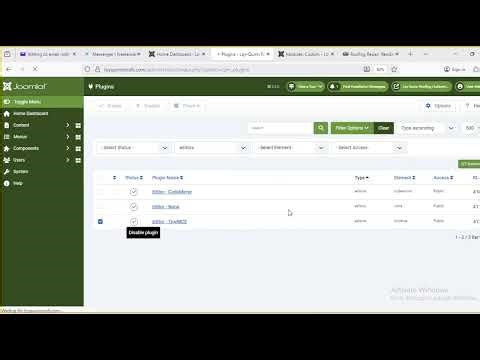 joomla 5 Try watching this video on youtube JavaScript if it is disabled in your browser - SOLVED