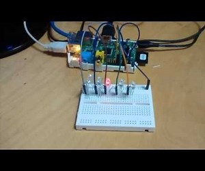Blink a Series of LEDs Using Python Programming Language and Raspberry Pi