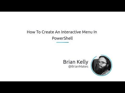 How to Create an Interactive Menu in PowerShell