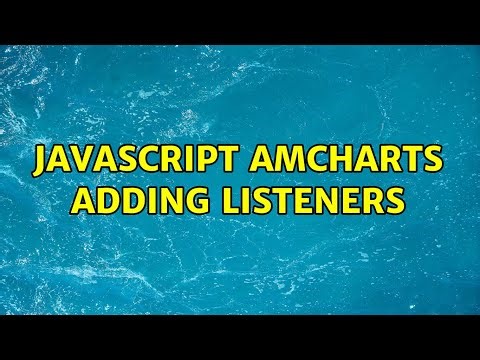 javascript Amcharts adding listeners