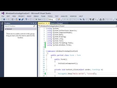 Visual C# Tutorial: Message Boxes