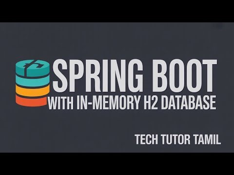 Spring Boot with In-Memory H2 Database | Save Student Entity Using Spring Data JPA in Tamil