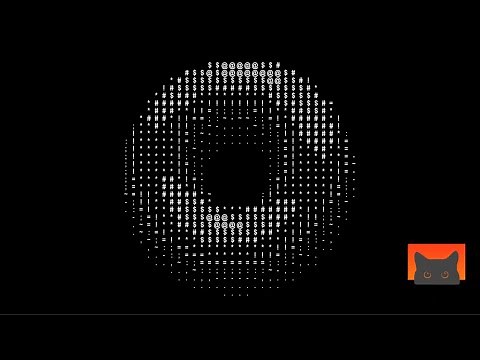 3D ASCII Spinning Donut Tutorial