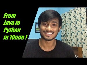 Converting From Java To Python In 10min! | Basics of Python