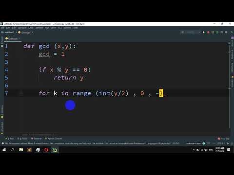 How to Find the Greatest Common Divisor GCD in Python