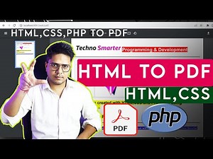 How to convert HTML to PDF in PHP with html2pdf | Generate PDF in PHP