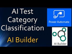 AI Test Category Classification - Power Platform
