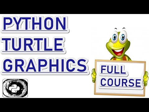Learn Python Turtle Graphics - Full Course For Beginners | Python Turtle Graphics Tutorial