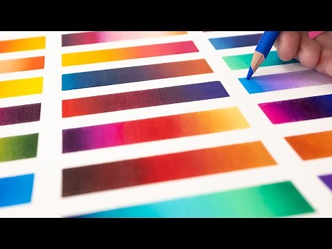 21 Prismacolor Pencil Color Blends to Try! (Tutorial)