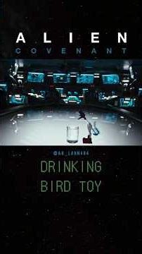 Alien Drinking Bird Toy