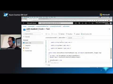 Azure Cosmos DB + Azure Functions - serverless database processing
