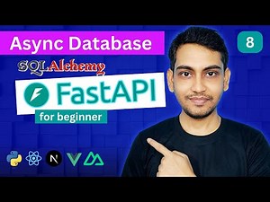 FastAPI Async Database SQLAlchemy for beginner
