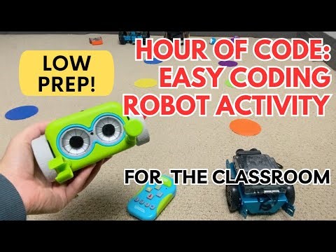 Hour of Code Week Special: Fun and Easy Coding Activity with a Coding Robot