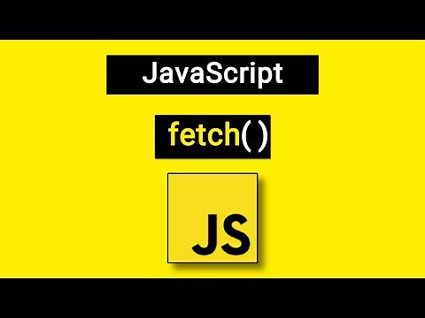 What is fetch() in JavaScript? Tutorial from scratch