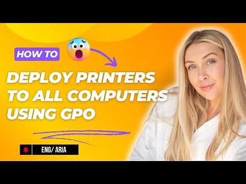 Easily Deploy Printers to All Computers Using GPO | Windows Server 2019/2022 [Step by step guide]