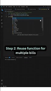 Python Functions Example 💰 | Tip Calculator (Beginner)