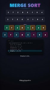 How MERGE SORT works? Divide and conquer!